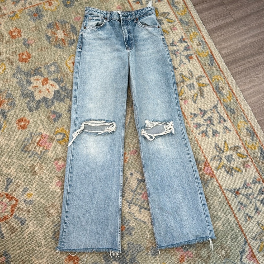 Wide leg Zara jeans